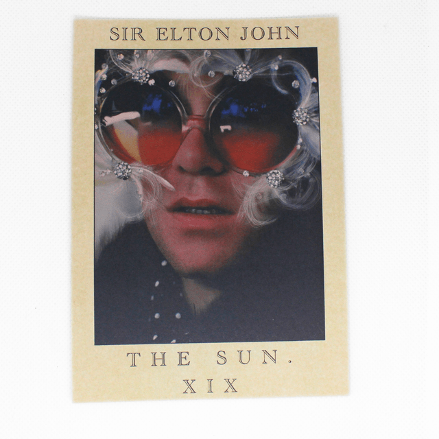 Elton John A6 Print