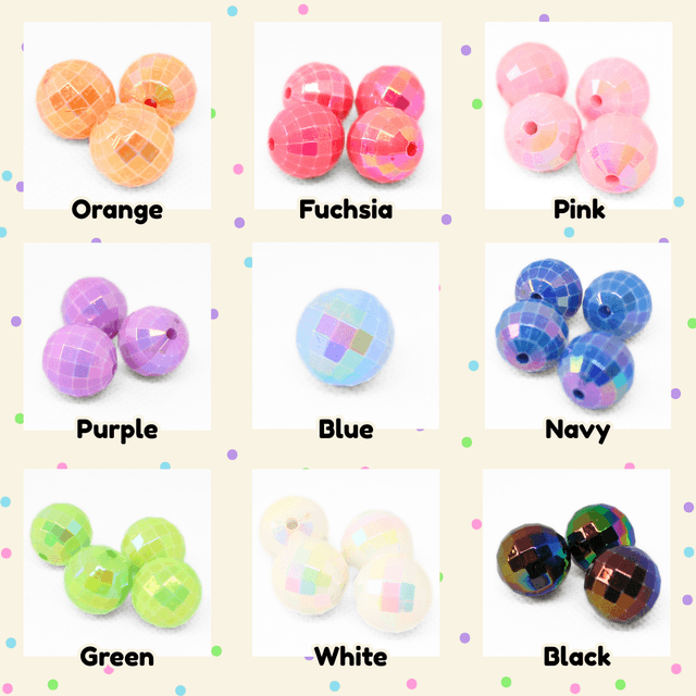 Colourful Disco Ball Earrings