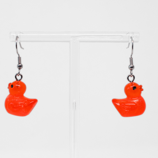 Bright Duck Earrings