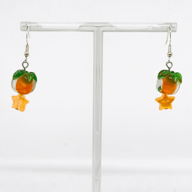 Glass Fruit Earrings 