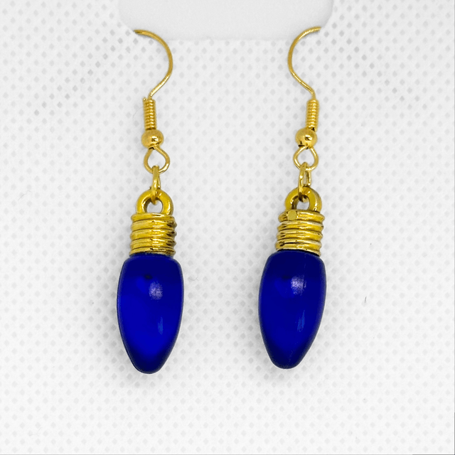 Christmas Light Earrings