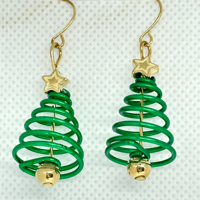 Christmas Tree Earrings