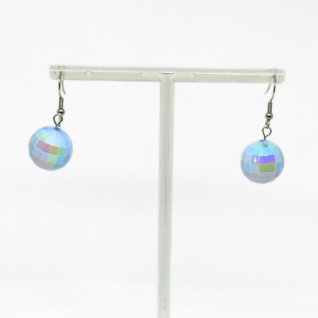 Colourful Disco Ball Earrings