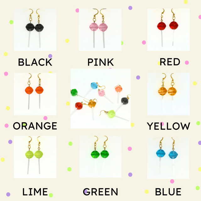 Lollipop Earrings