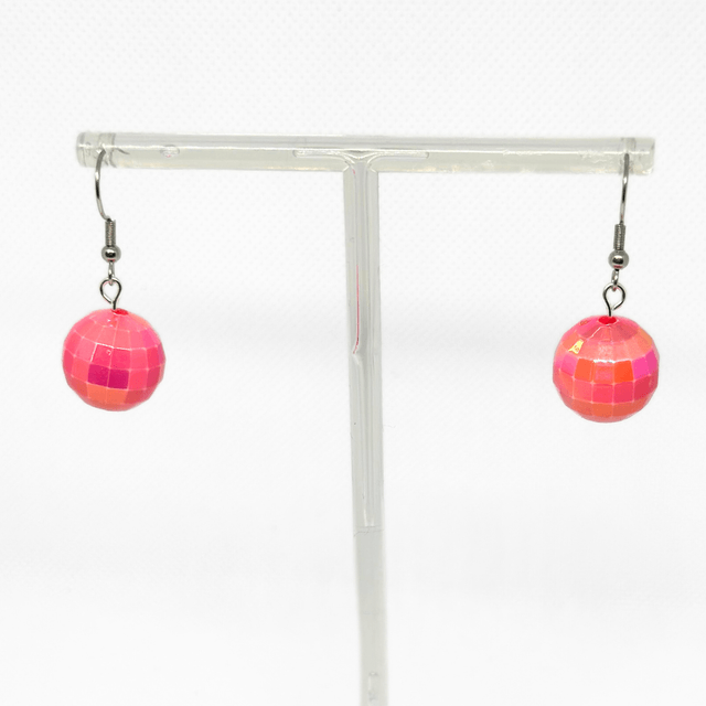 Colourful Disco Ball Earrings