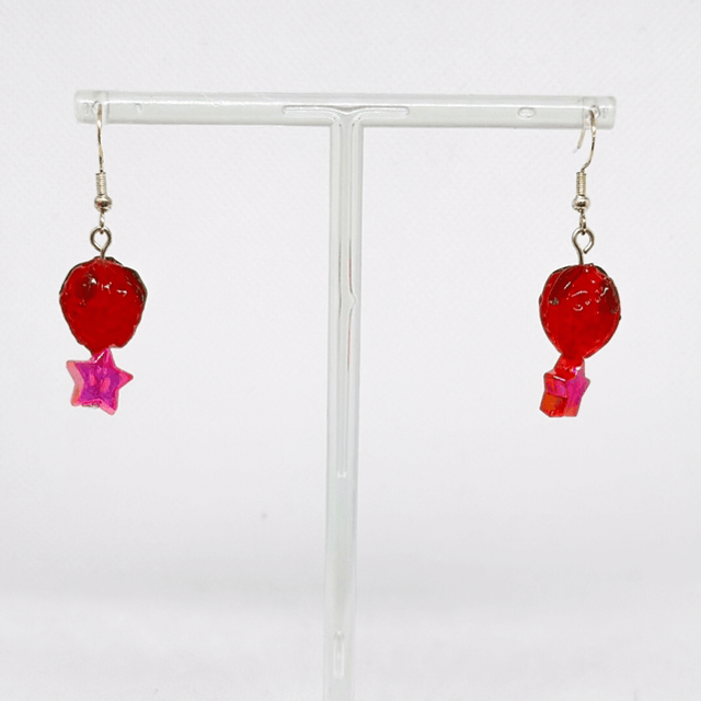 Glass Fruit Earrings 