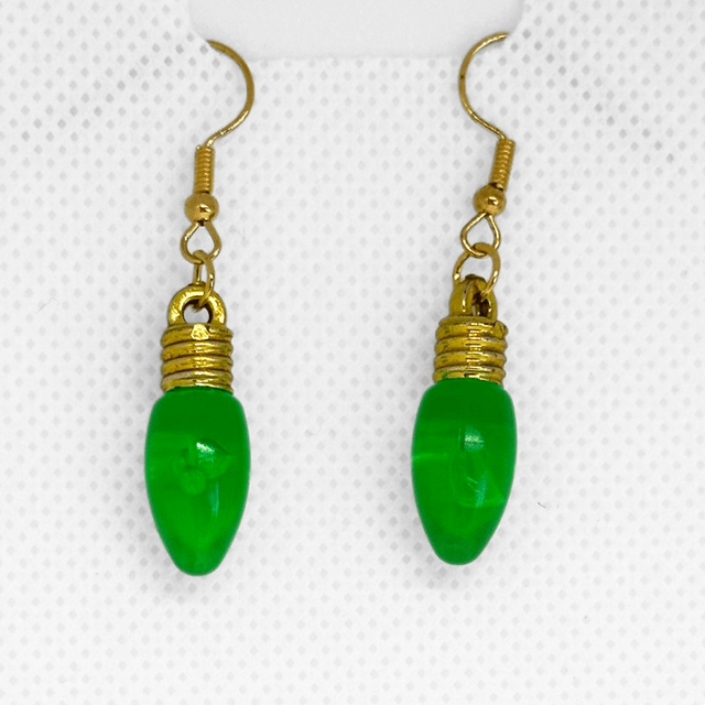Christmas Light Earrings