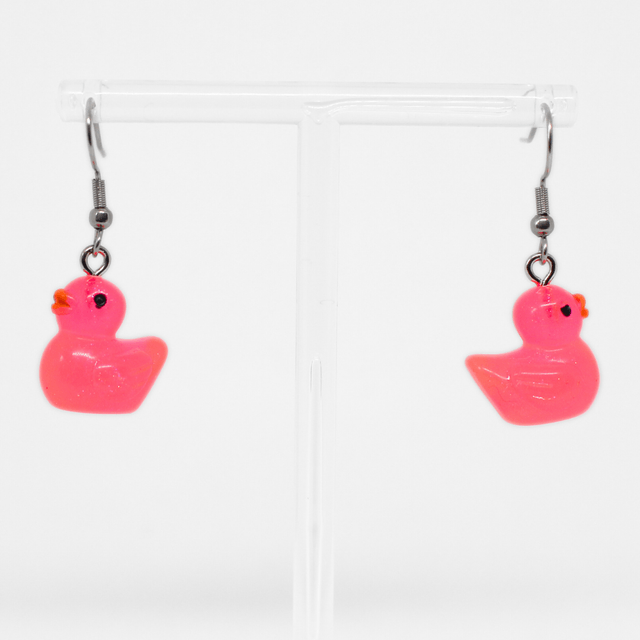 Bright Duck Earrings