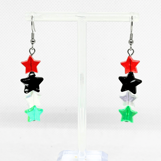Palestine Flag Earrings