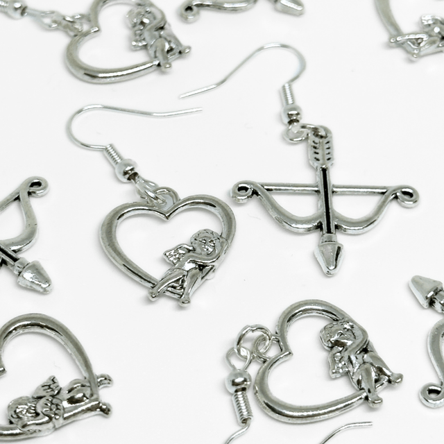 Cupid & His Arrow Earrings