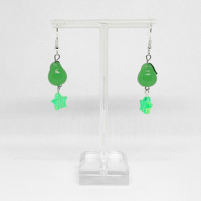 Glass Fruit Earrings 