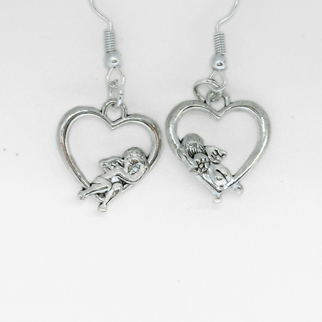 Cupid & His Arrow Earrings