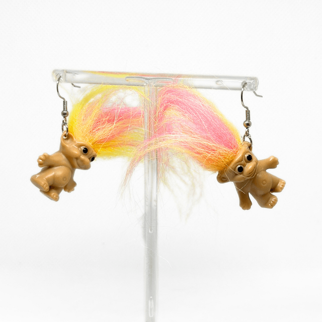 Troll Doll Earrings