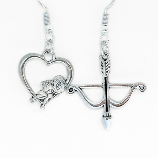Cupid & His Arrow Earrings