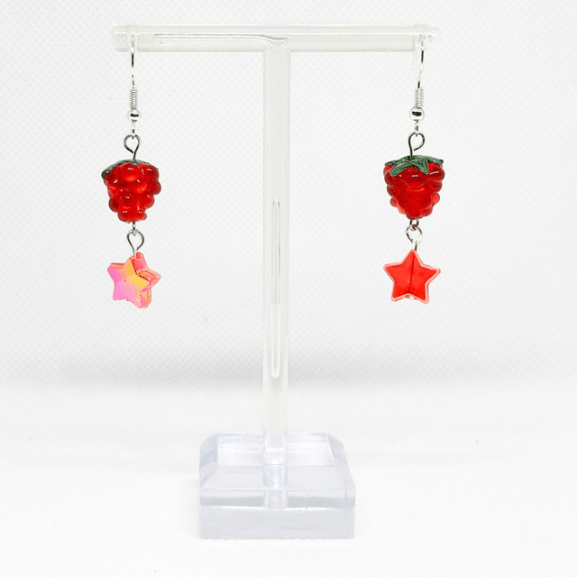 Glass Fruit Earrings 