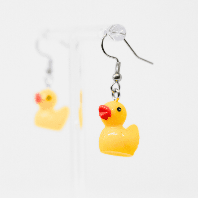 Rubber Duck Earrings